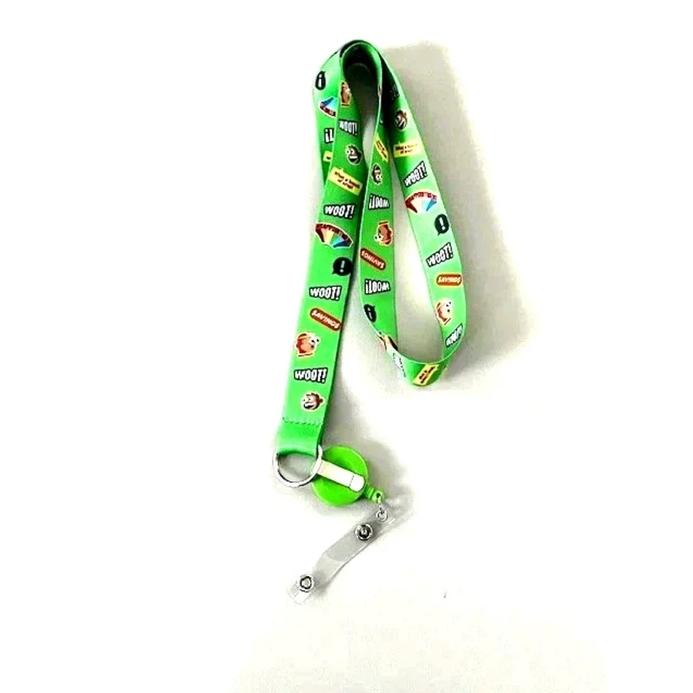 New Collectible Woot! Lanyard and Badge Holder‎ with Retractible Cord